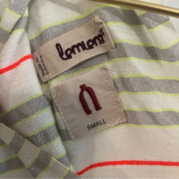 Lemlem Vibrant Striped Short Sleeve Top - Picture 5 of 11